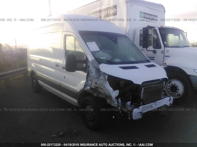 1FTYR2UM3GKA22221 - 2016 FORD TRANSIT T-250 WHITE photo 1