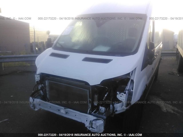 1FTYR2UM3GKA22221 - 2016 FORD TRANSIT T-250 WHITE photo 2