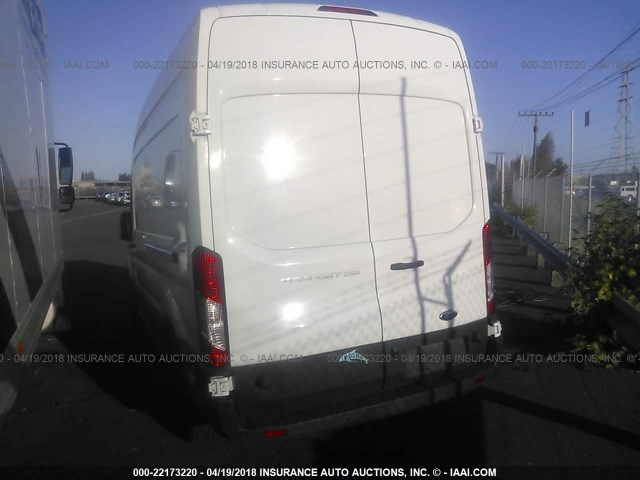 1FTYR2UM3GKA22221 - 2016 FORD TRANSIT T-250 WHITE photo 3