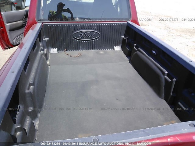 1FTYR14V5YTA73332 - 2000 FORD RANGER SUPER CAB RED photo 8