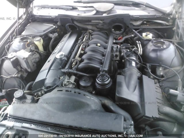 WBADD6328WGT97606 - 1998 BMW 528 I AUTOMATIC BLACK photo 10