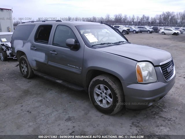 1GKFC16037J210664 - 2007 GMC YUKON XL C1500 GRAY photo 1