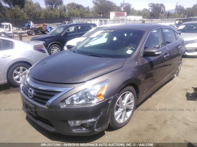 1N4AL3AP9DN560946 - 2013 NISSAN ALTIMA 2.5/S/SV/SL BROWN photo 2