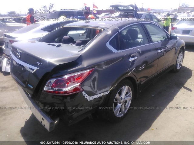 1N4AL3AP9DN560946 - 2013 NISSAN ALTIMA 2.5/S/SV/SL BROWN photo 4