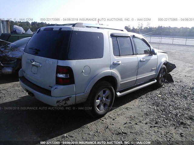 1FMEU65E66UB28502 - 2006 FORD EXPLORER LIMITED CREAM photo 4