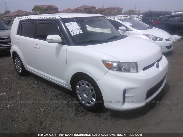 JTLZE4FE2B1122217 - 2011 TOYOTA SCION XB WHITE photo 1