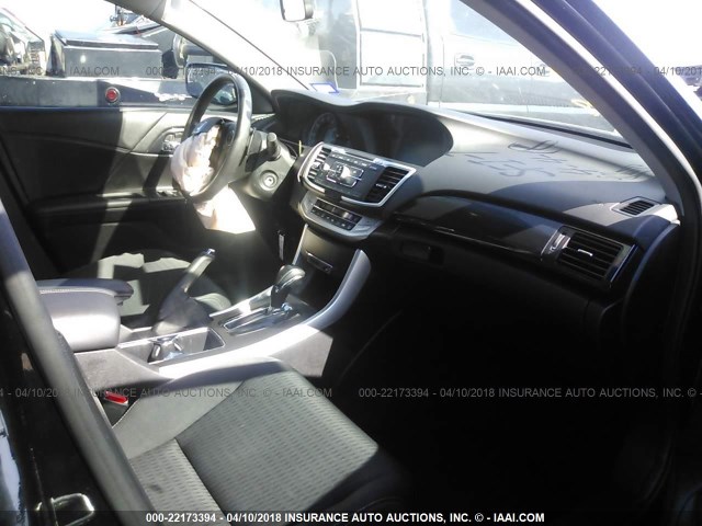 1HGCR2F50FA101531 - 2015 HONDA ACCORD SPORT Қара фото 5