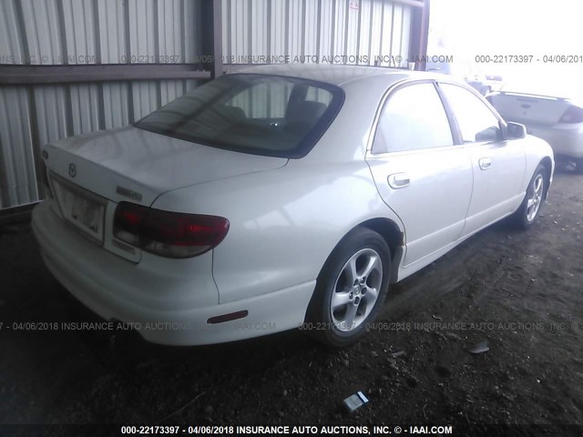 JM1TA221221721283 - 2002 MAZDA MILLENIA WHITE photo 4