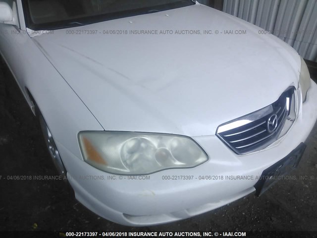 JM1TA221221721283 - 2002 MAZDA MILLENIA WHITE photo 6