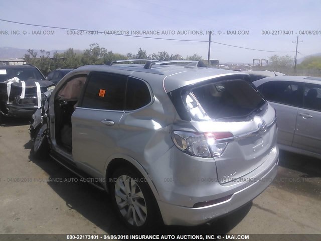 LRBFXFSX6HD097968 - 2017 BUICK ENVISION PREMIUM II Gümüş foto 3