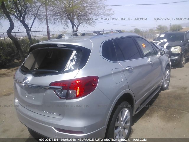 LRBFXFSX6HD097968 - 2017 BUICK ENVISION PREMIUM II Gümüş foto 4