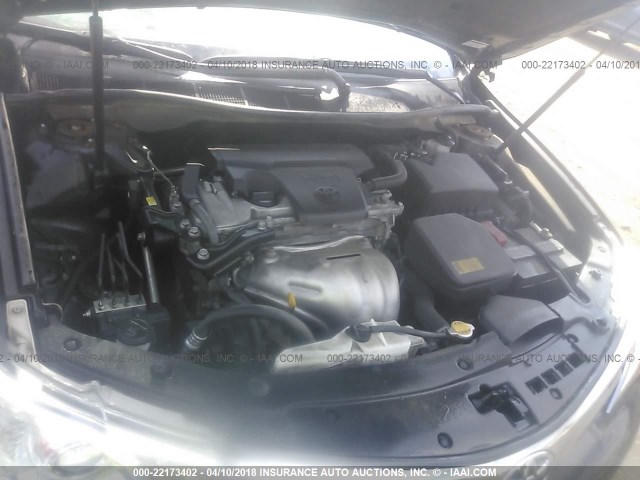 4T1BF1FK3CU510549 - 2012 TOYOTA CAMRY SE/LE/XLE Черный фото 10