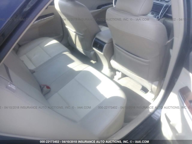 4T1BF1FK3CU510549 - 2012 TOYOTA CAMRY SE/LE/XLE Черный фото 8