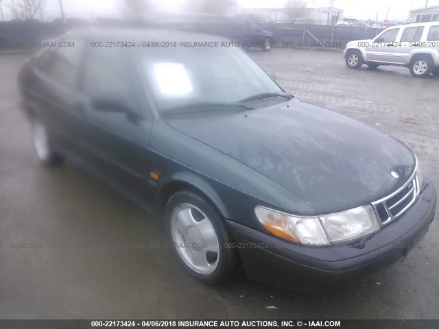 YS3DF58N8T2042365 - 1996 SAAB 900 SE TURBO GREEN photo 1