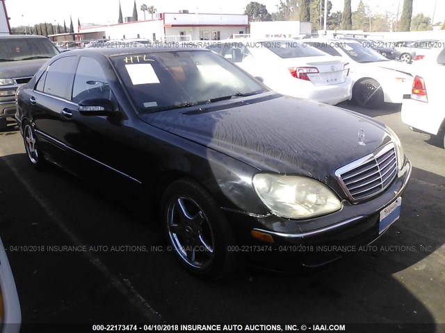 WDBNG70J66A465550 - 2006 MERCEDES-BENZ S 430 BLACK photo 1