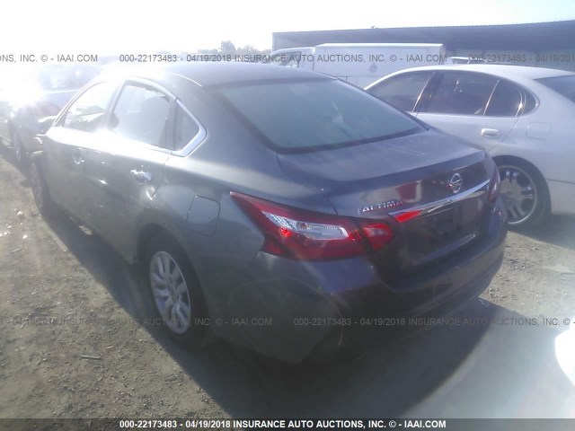 1N4AL3AP7GN337809 - 2016 NISSAN ALTIMA 2.5/S/SV/SL/SR GRAY photo 3