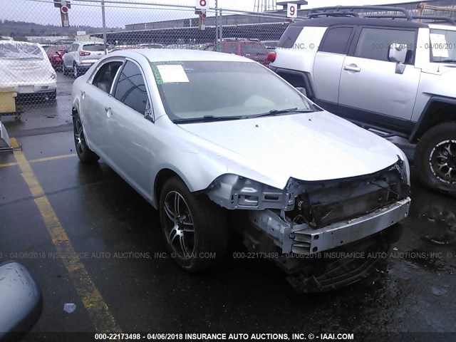 1G1ZB5EB0A4119856 - 2010 CHEVROLET MALIBU LS ვერცხლისფერი ფოტო 6