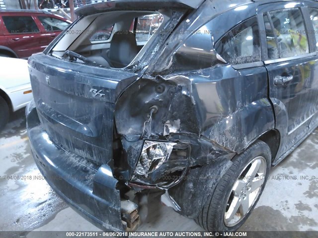 1B3HB78K47D354927 - 2007 DODGE CALIBER R/T Dark Blue photo 6