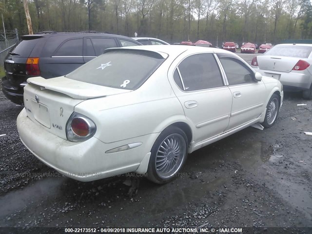 JN1DA31A73T407827 - 2003 NISSAN MAXIMA GLE/SE WHITE photo 4