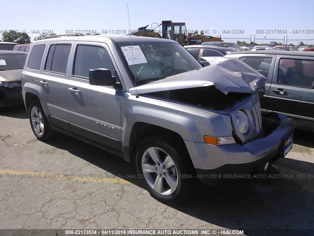 1C4NJPFB2FD368136 - 2015 JEEP PATRIOT LATITUDE SILVER photo 1