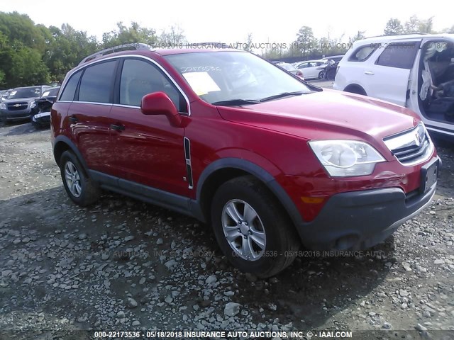 3GSCL33P39S533243 - 2009 SATURN VUE XE RED photo 1