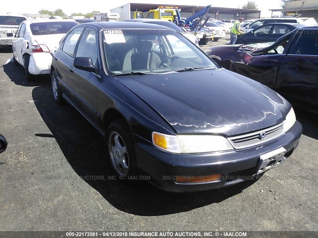 1HGCD5658TA013130 - 1996 HONDA ACCORD EX/EX-R BLACK photo 1