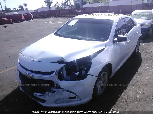 1G11B5SL4FF121857 - 2015 CHEVROLET MALIBU LS 白色 照片 2