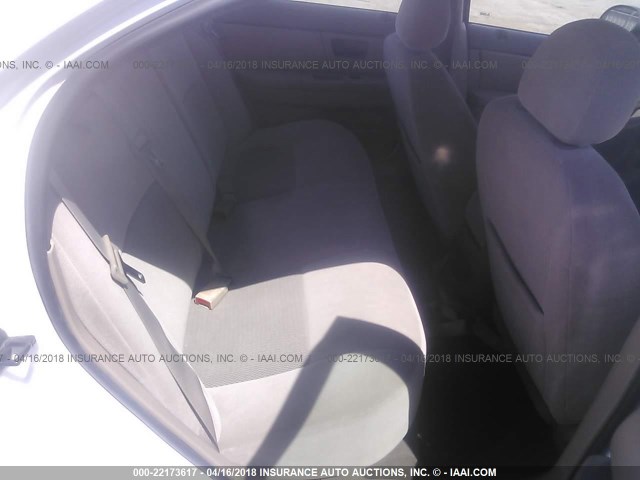 1MEFM50275A607395 - 2005 MERCURY SABLE GS WHITE photo 8