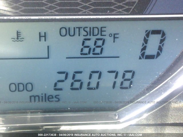 5YFBURHE7FP256670 - 2015 TOYOTA COROLLA L/LE/LE PLS/PRM/S/S PLS GRAY photo 7