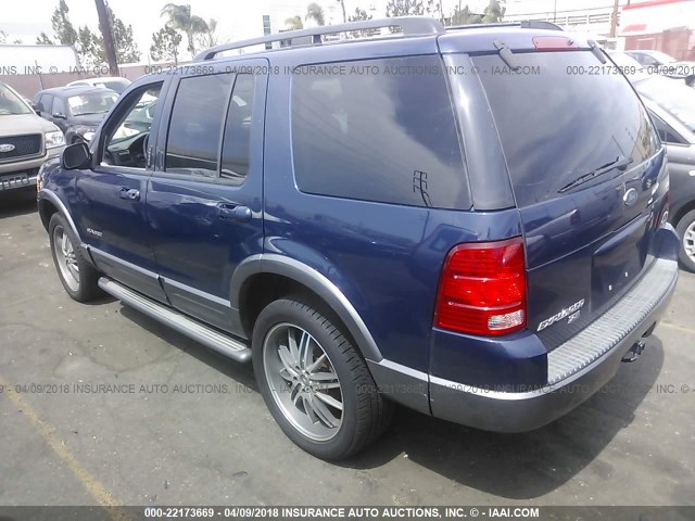 1FMZU63E84ZA83311 - 2004 FORD EXPLORER XLT/XLT SPORT/NBX BLUE photo 3