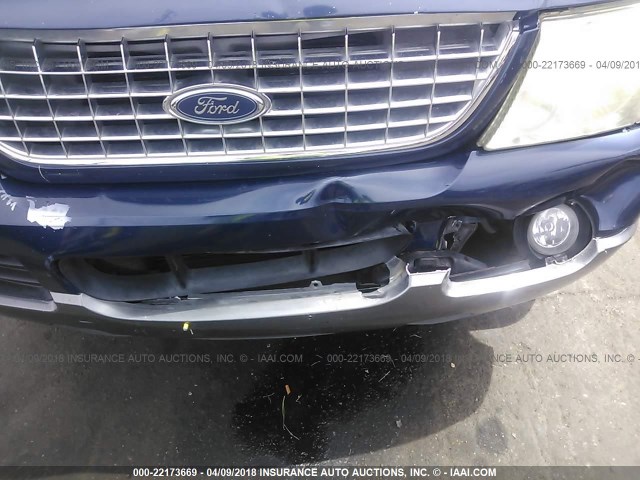 1FMZU63E84ZA83311 - 2004 FORD EXPLORER XLT/XLT SPORT/NBX BLUE photo 6