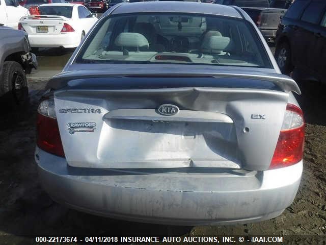 KNAFE121455121595 - 2005 KIA NEW SPECTRA LX/EX Unknown photo 6