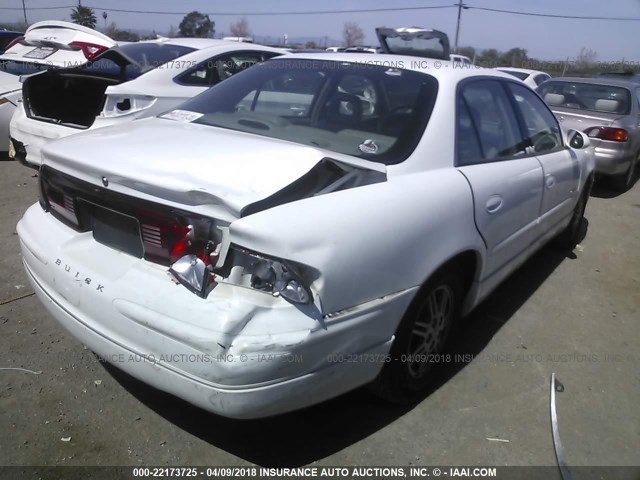 2G4WB55K4Y1265639 - 2000 BUICK REGAL LS WHITE photo 4