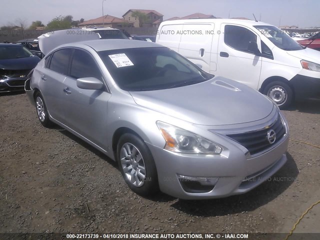 1N4AL3AP5DN508133 - 2013 NISSAN ALTIMA 2.5/S/SV/SL SILVER photo 1