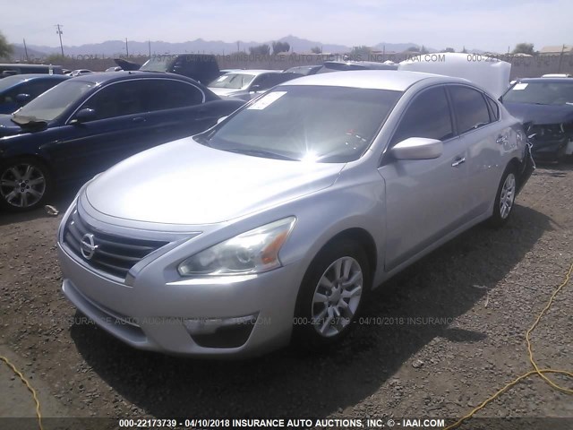 1N4AL3AP5DN508133 - 2013 NISSAN ALTIMA 2.5/S/SV/SL SILVER photo 2