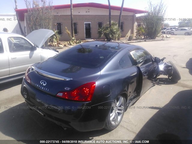 JNKCV64E48M105439 - 2008 INFINITI G37 JOURNEY/SPORT GRAY photo 4