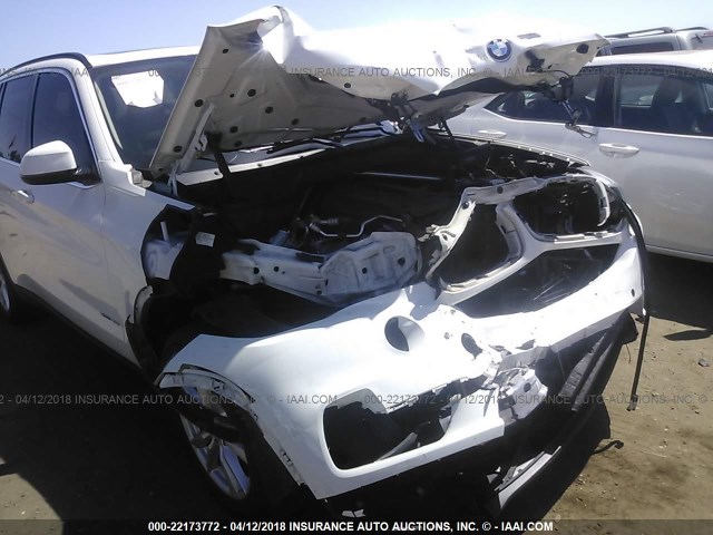 5UXKR2C50E0H34390 - 2014 BMW X5 SDRIVE35I WHITE photo 6