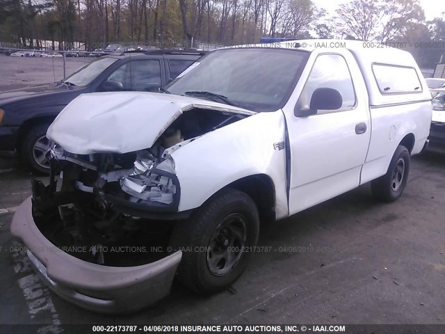 2FTRF17224CA65420 - 2004 FORD F-150 HERITAGE CLASSIC WHITE photo 2
