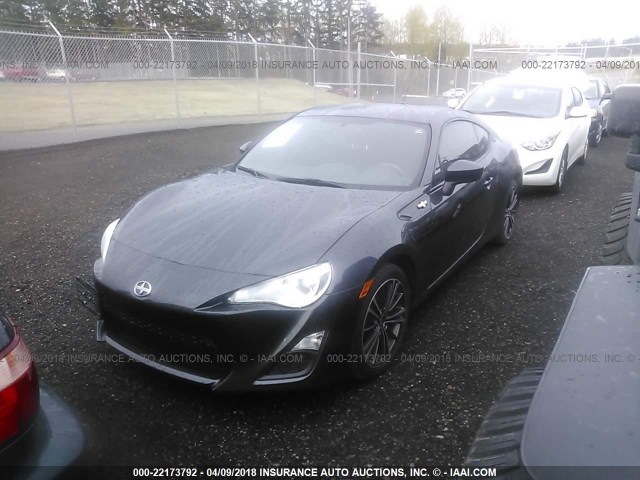 JF1ZNAA18E8706430 - 2014 TOYOTA SCION FR-S 灰色 照片 2