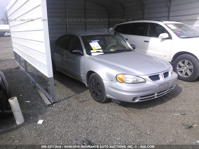 1G2NE52E15M225237 - 2005 PONTIAC GRAND AM SE SILVER photo 1