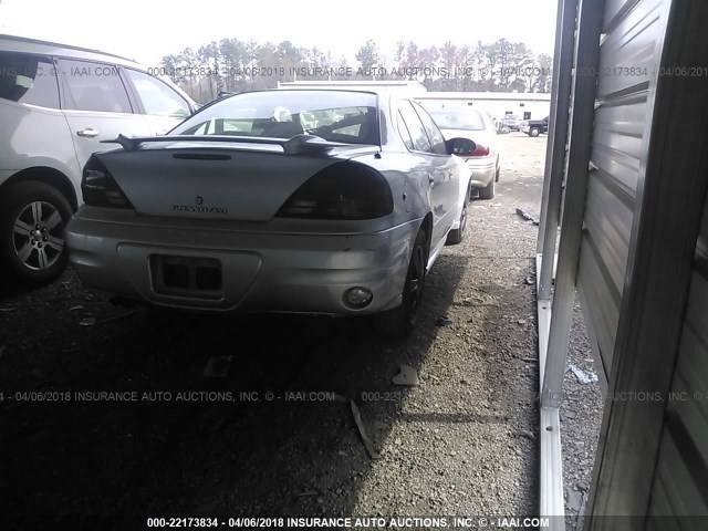 1G2NE52E15M225237 - 2005 PONTIAC GRAND AM SE SILVER photo 4