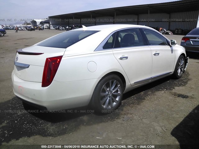 2G61N5S35D9182027 - 2013 CADILLAC XTS WHITE photo 4