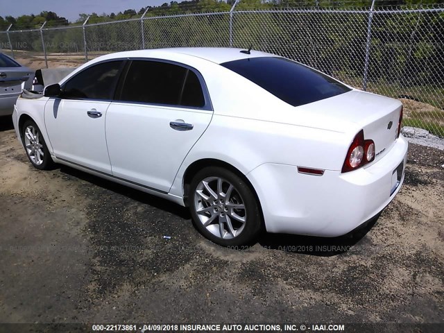 1G1ZE5E06AF134579 - 2010 CHEVROLET MALIBU LTZ 白色 照片 3