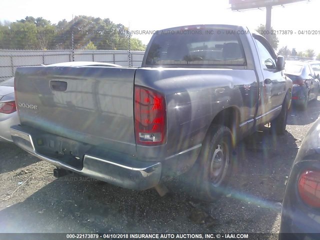 1D7HA16K54J214082 - 2004 DODGE RAM 1500 ST GRAY photo 4