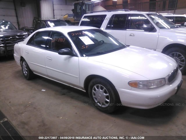 2G4WS52J841279985 - 2004 BUICK CENTURY CUSTOM WHITE photo 1