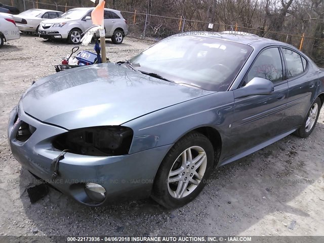 2G2WR554961286831 - 2006 PONTIAC GRAND PRIX GT GRAY photo 2