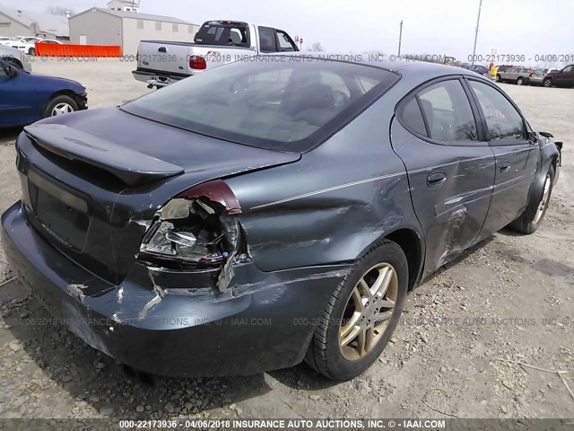 2G2WR554961286831 - 2006 PONTIAC GRAND PRIX GT GRAY photo 4