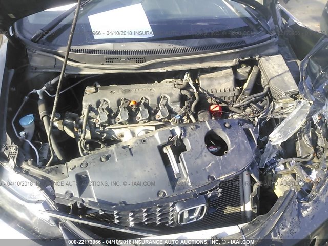 2HGFB2F99DH536938 - 2013 HONDA CIVIC EXL BLACK photo 10