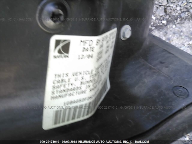 1G8AG52F25Z136495 - 2005 SATURN ION LEVEL 1 BLACK photo 9