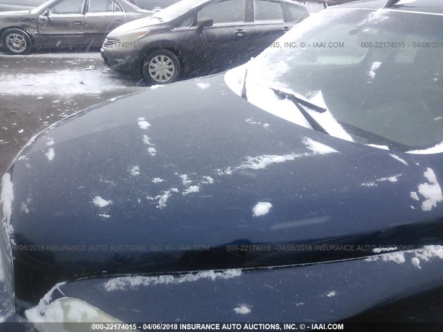 3GNBAADB7AS579917 - 2010 CHEVROLET HHR LS BLUE photo 6